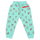 Girls Terry Trouser - Cyan, Girls Pants & Capri, Chase Value, Chase Value