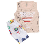 Boys Sando 2 Piece Suit - Fawn, Kids, Boys Sets And Suits, Chase Value, Chase Value