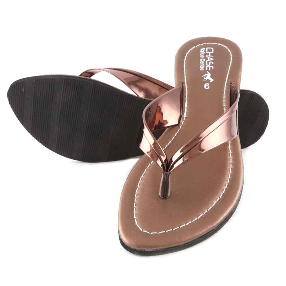 Women's Slipper (J-501) - Brown, Women, Slippers, Chase Value, Chase Value