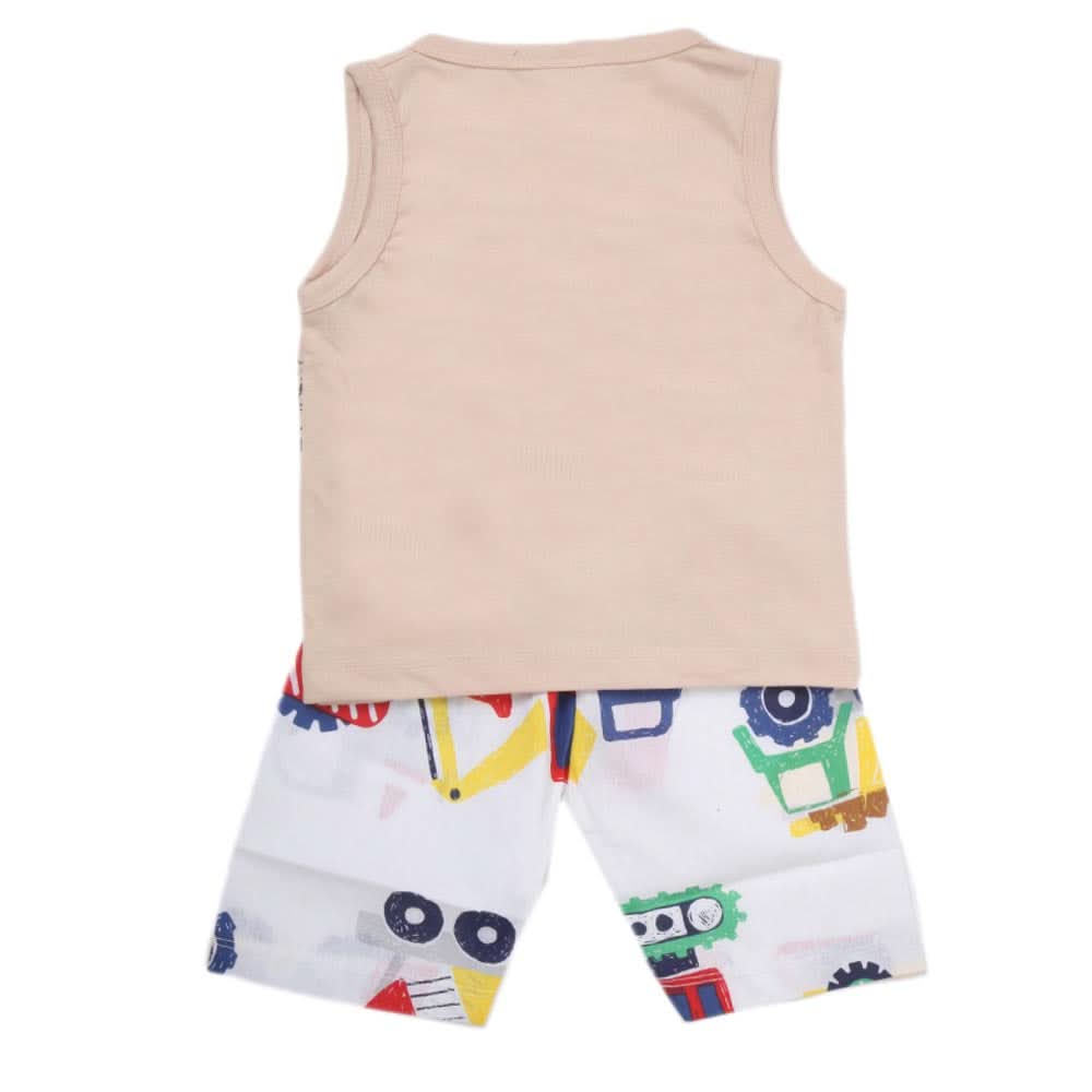 Boys Sando 2 Piece Suit - Fawn, Kids, Boys Sets And Suits, Chase Value, Chase Value