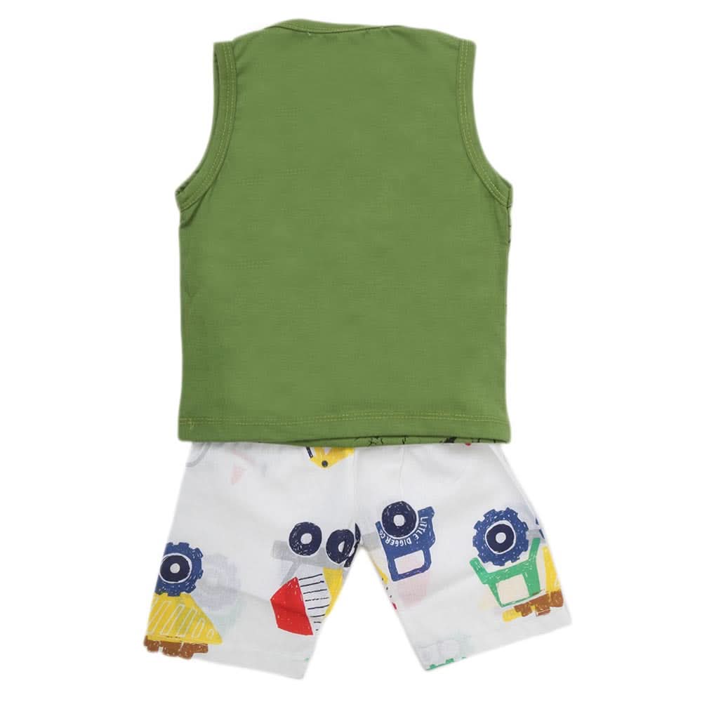 Boys Sando 2 Piece Suit - Green, Kids, Boys Sets And Suits, Chase Value, Chase Value