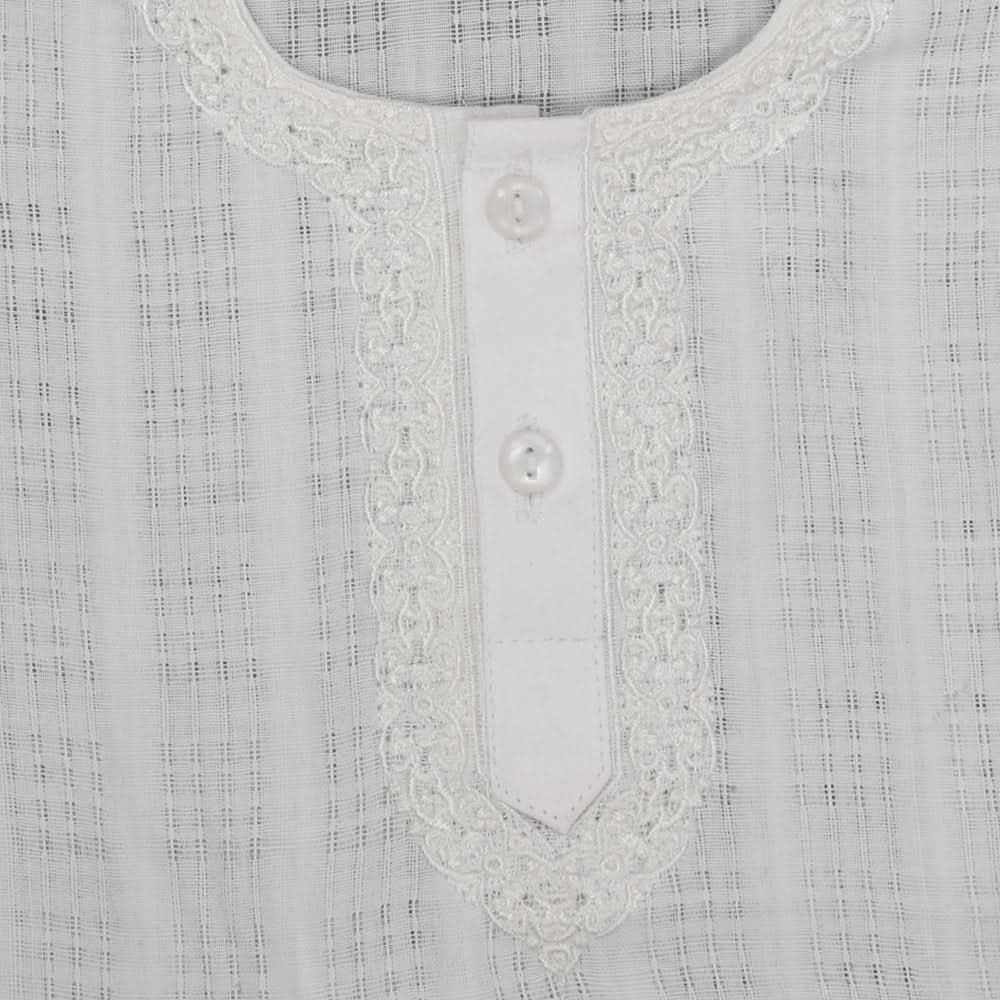 Newborn Boys Shalwar Suit - White, Kids, Newborn Boys Shalwar Suits, Chase Value, Chase Value