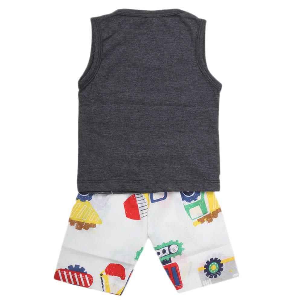 Boys Sando 2 Piece Suit - Grey, Kids, Boys Sets And Suits, Chase Value, Chase Value