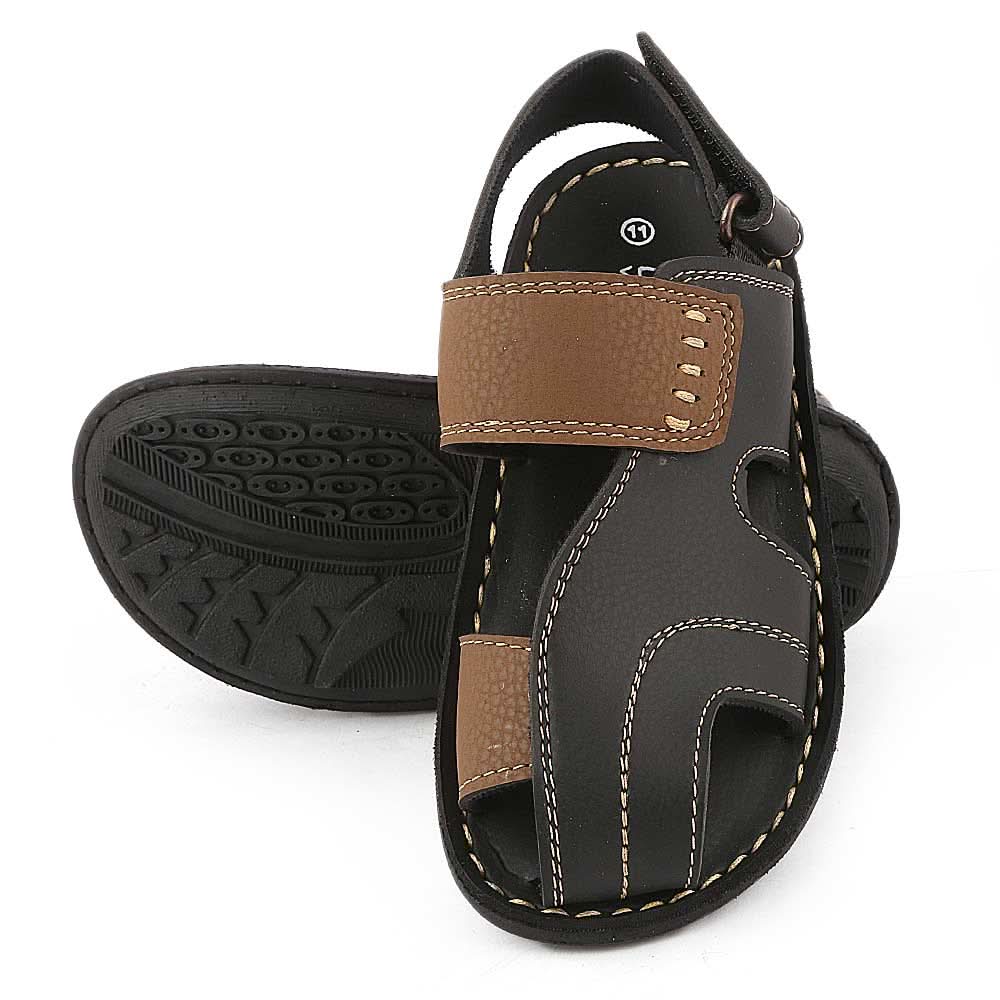 Boys Sandals (1013-A) - Black - test-store-for-chase-value