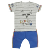 Boys Half Sleeves Short Suit - Blue, Kids, Boys Sets And Suits, Chase Value, Chase Value