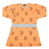 Girls Long Terry Top - Peach, Girls Tops, Chase Value, Chase Value
