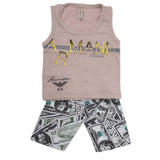 Boys Sando 2 Piece Suit - Light Grey, Kids, Boys Sets And Suits, Chase Value, Chase Value