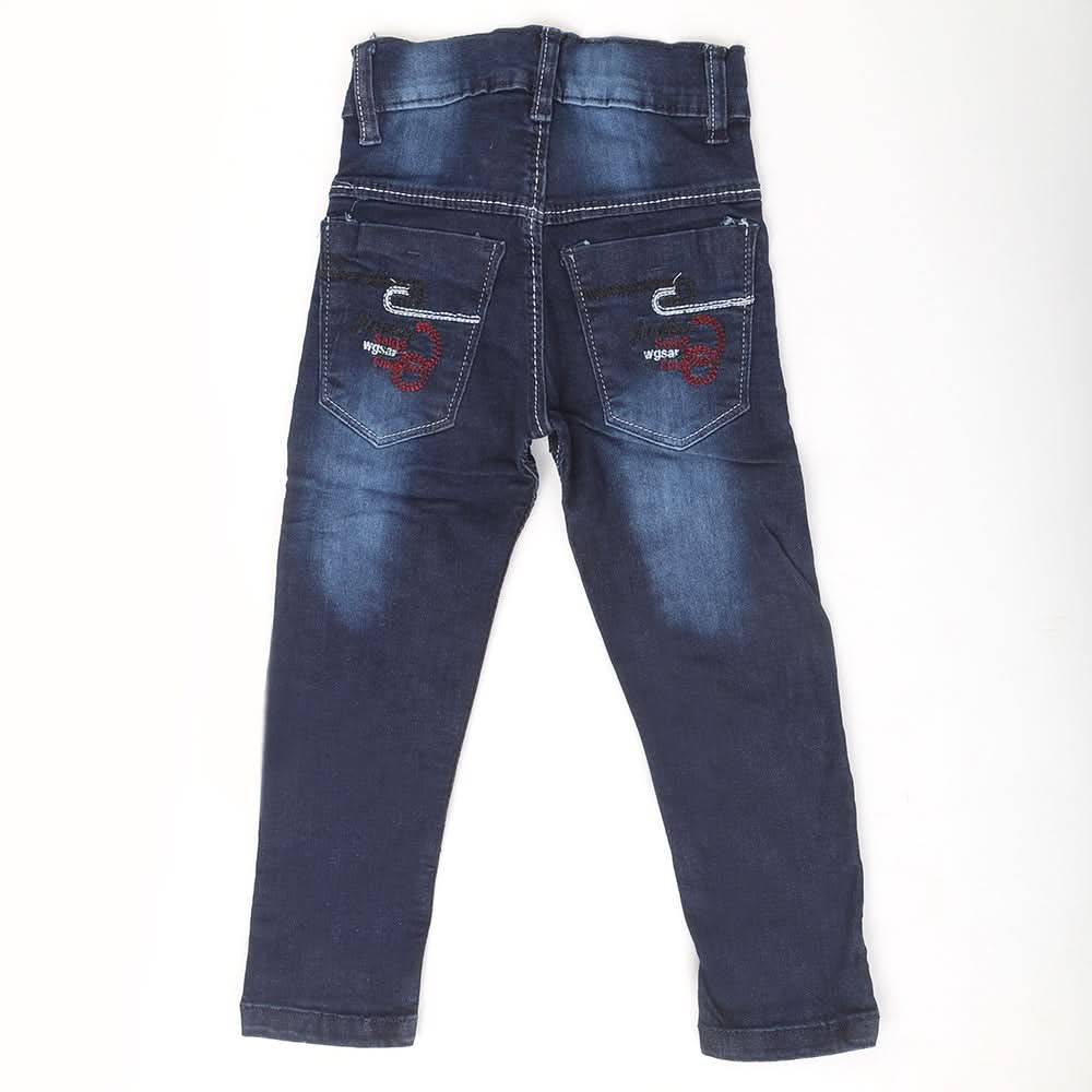 Boys Denim Pant - Dark Blue, Kids, Boys Pants, Chase Value, Chase Value