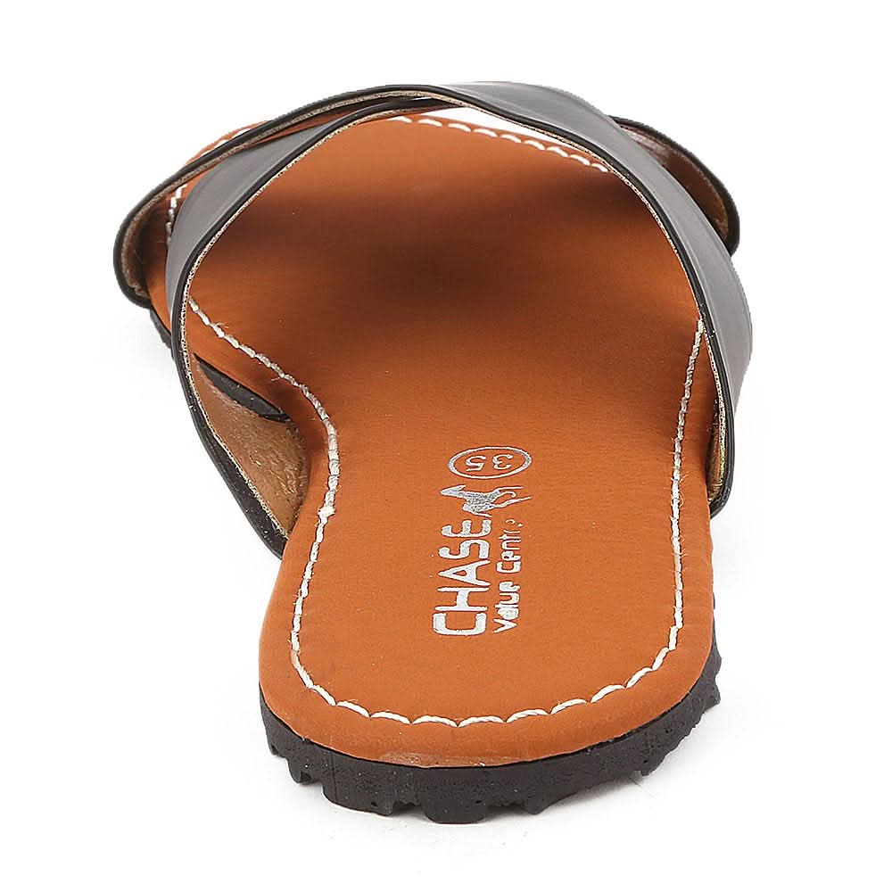 Girls Slipper - Black (710 A), Kids, Girls Slippers, Chase Value, Chase Value
