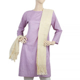 Women's Khaddi Gold Lining Dupatta - Beige, Women, Dupatta, Chase Value, Chase Value