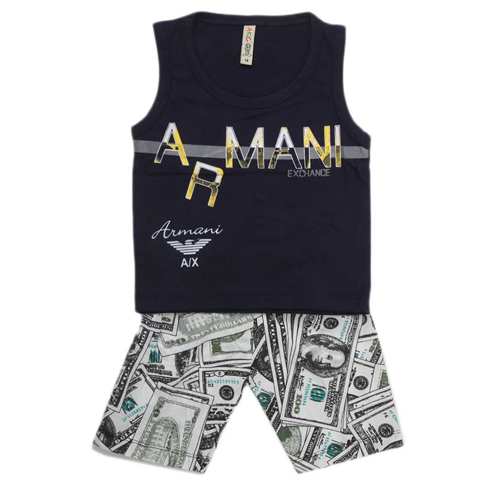 Boys Sando 2 Piece Suit - Navy Blue, Kids, Boys Sets And Suits, Chase Value, Chase Value