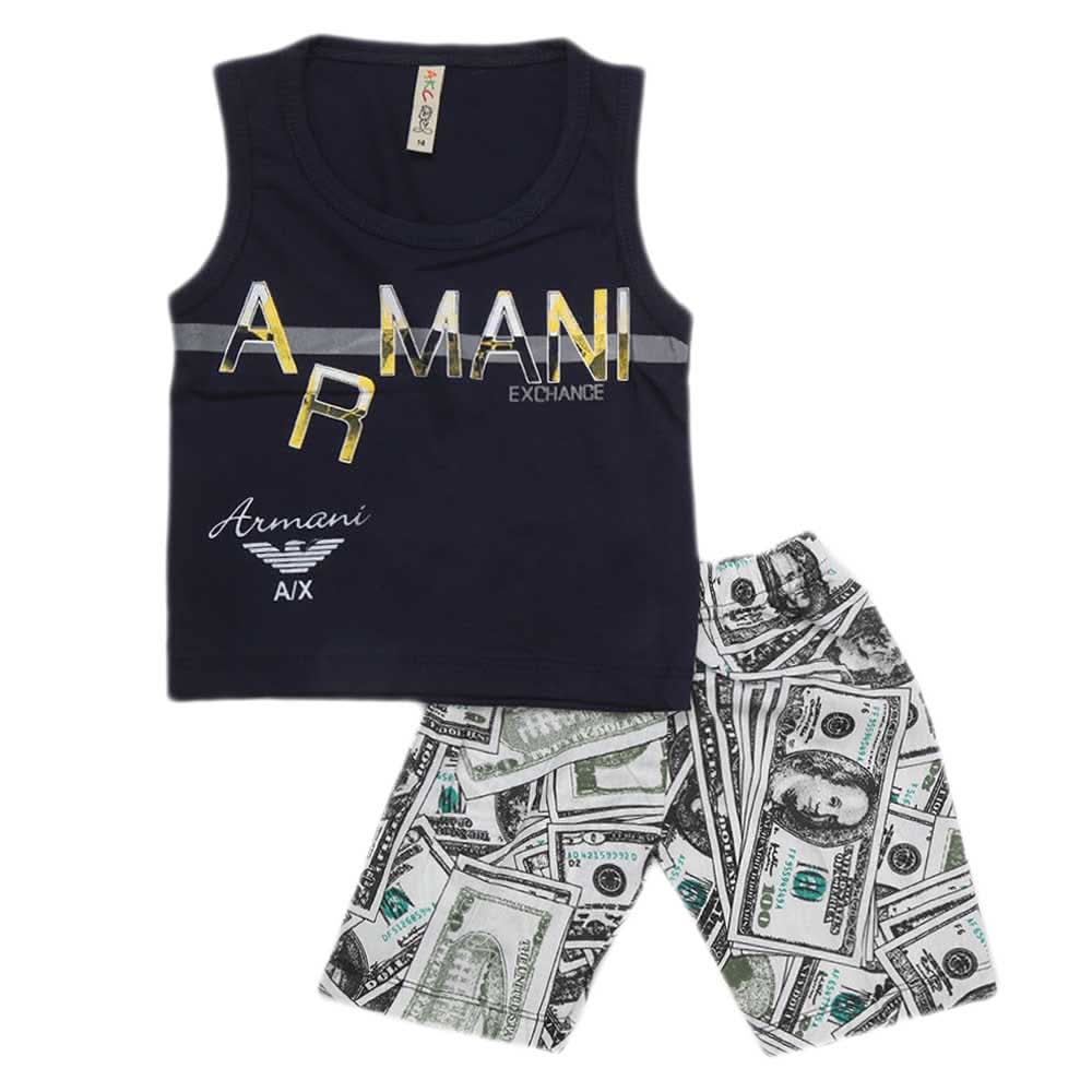 Boys Sando 2 Piece Suit - Navy Blue, Kids, Boys Sets And Suits, Chase Value, Chase Value
