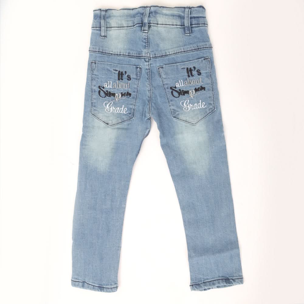 Boys Denim Pant - Light Blue, Kids, Boys Pants, Chase Value, Chase Value