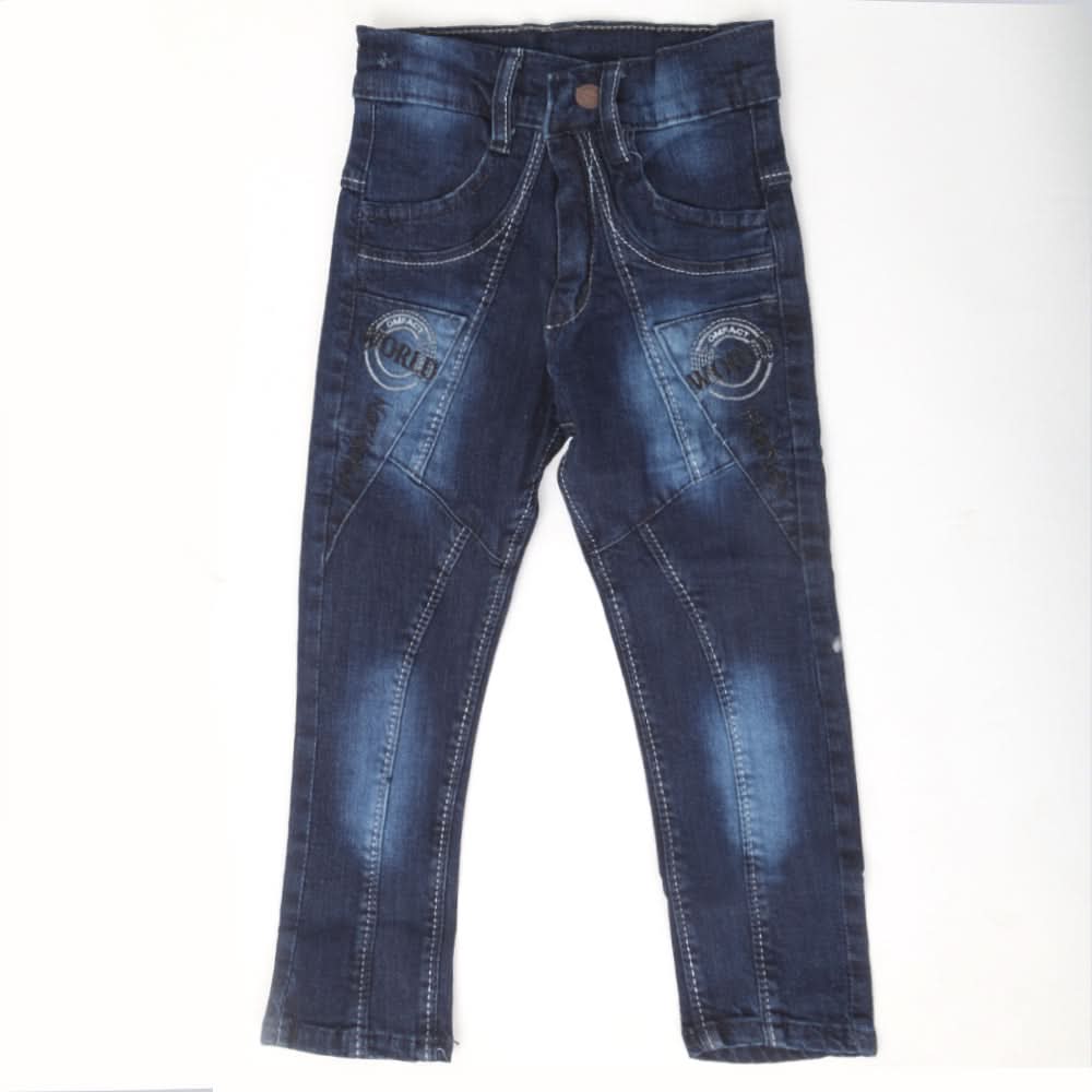Boys Denim Pant - Dark Blue, Kids, Boys Pants, Chase Value, Chase Value