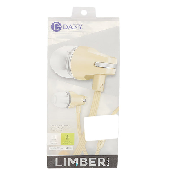 Dany Limber Handsfree (LE-950) - Fawn, Home & Lifestyle, Hand Free / Head Phones, Chase Value, Chase Value