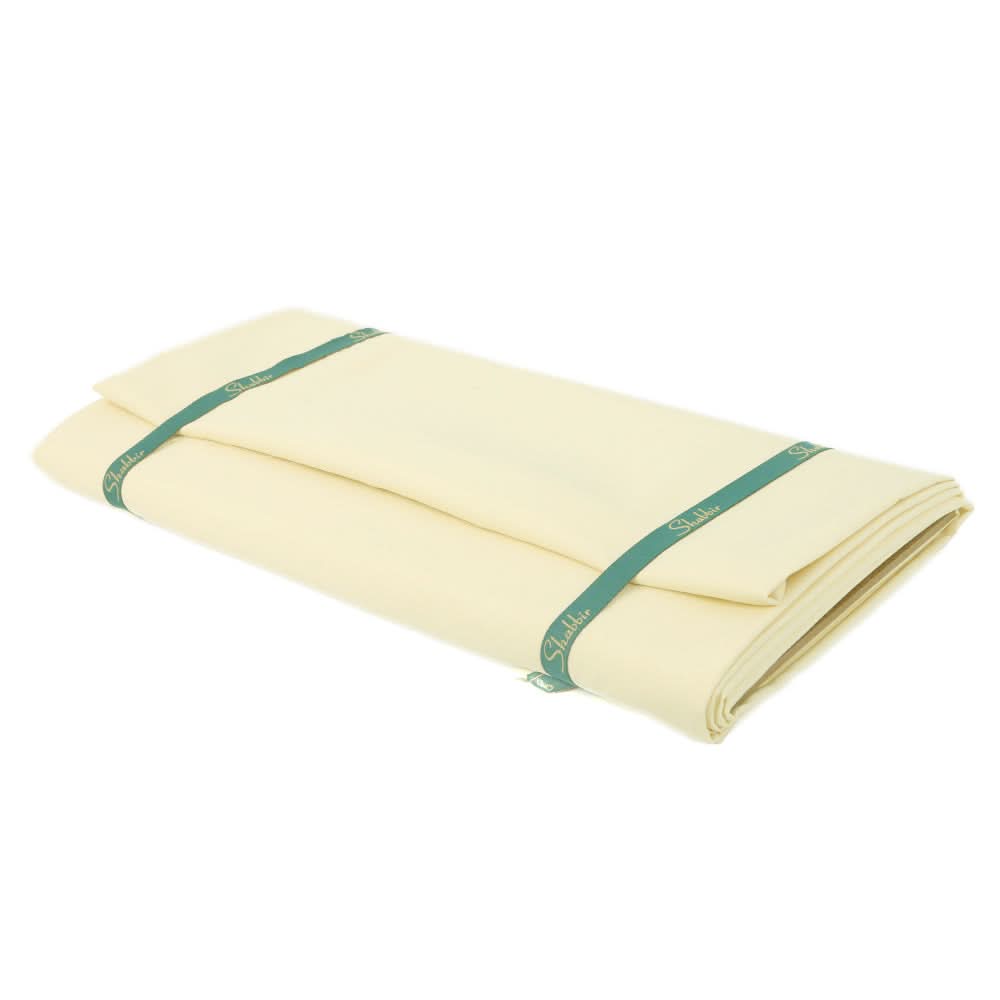Shabbir Fancy Wash N Wear Un-Stitched Suit - Cream, Men, Unstitched Fabric, Chase Value, Chase Value