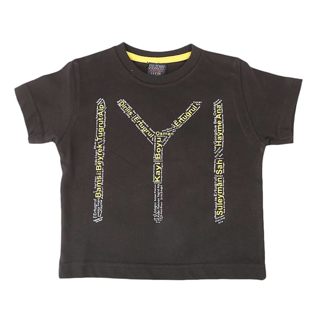 Boys Ertugrul Ghazi T-Shirt - Black, Kids, Boys T-Shirts, Chase Value, Chase Value