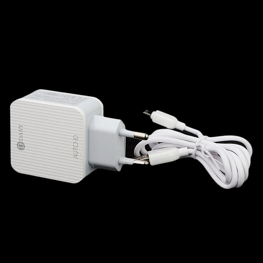 Dany Bullet Mobile Charger (H-130) - White, Home & Lifestyle, Mobile Charger, Chase Value, Chase Value