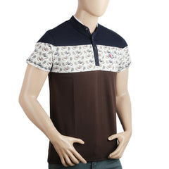 Men's Half Sleeves Polo T-Shirt - Coffee, Men, T-Shirts And Polos, Chase Value, Chase Value