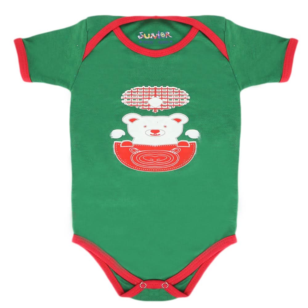 Newborn Boys Romper - Green, Kids, NB Boys Rompers, Chase Value, Chase Value