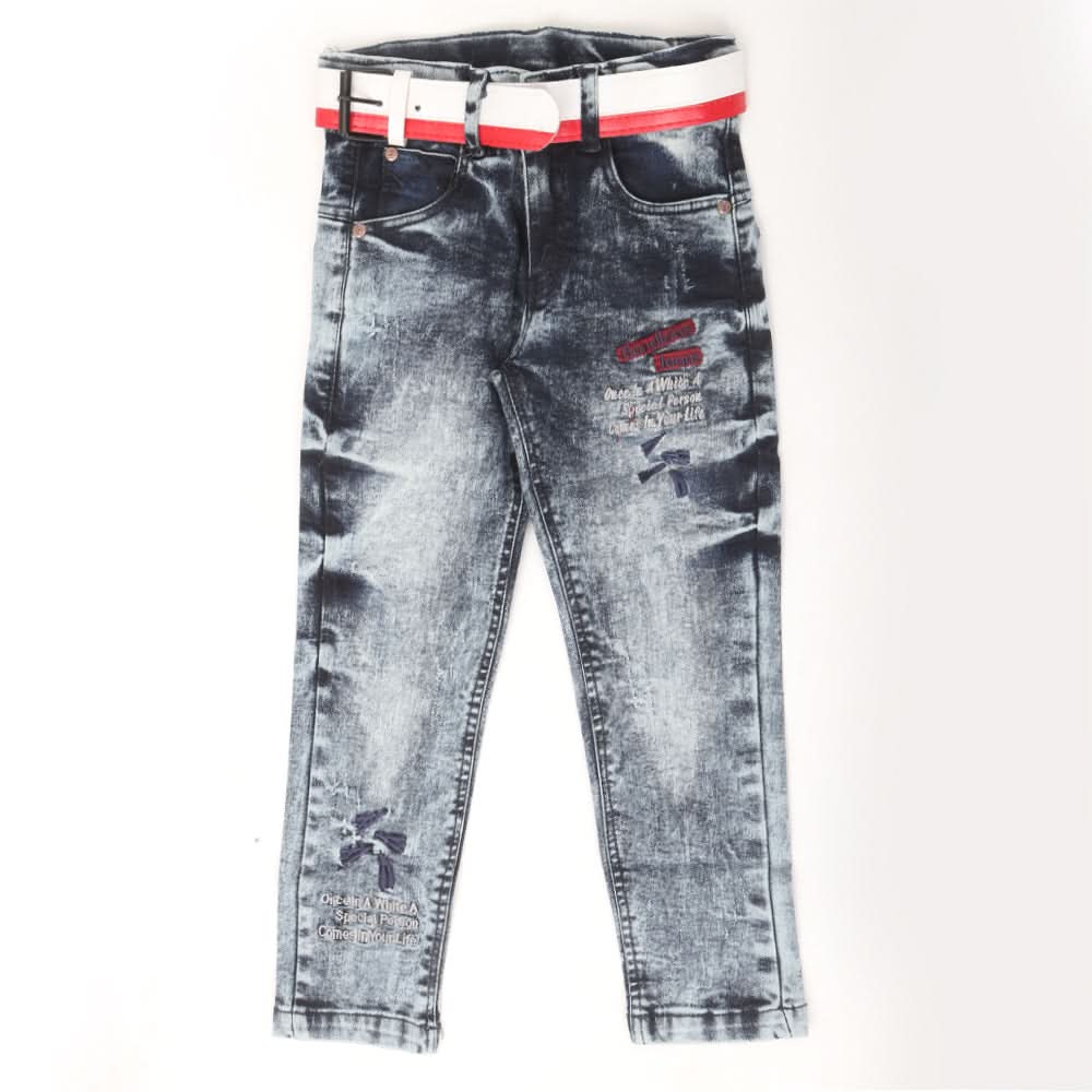 Boys Denim Pant - Light Grey, Kids, Boys Pants, Chase Value, Chase Value