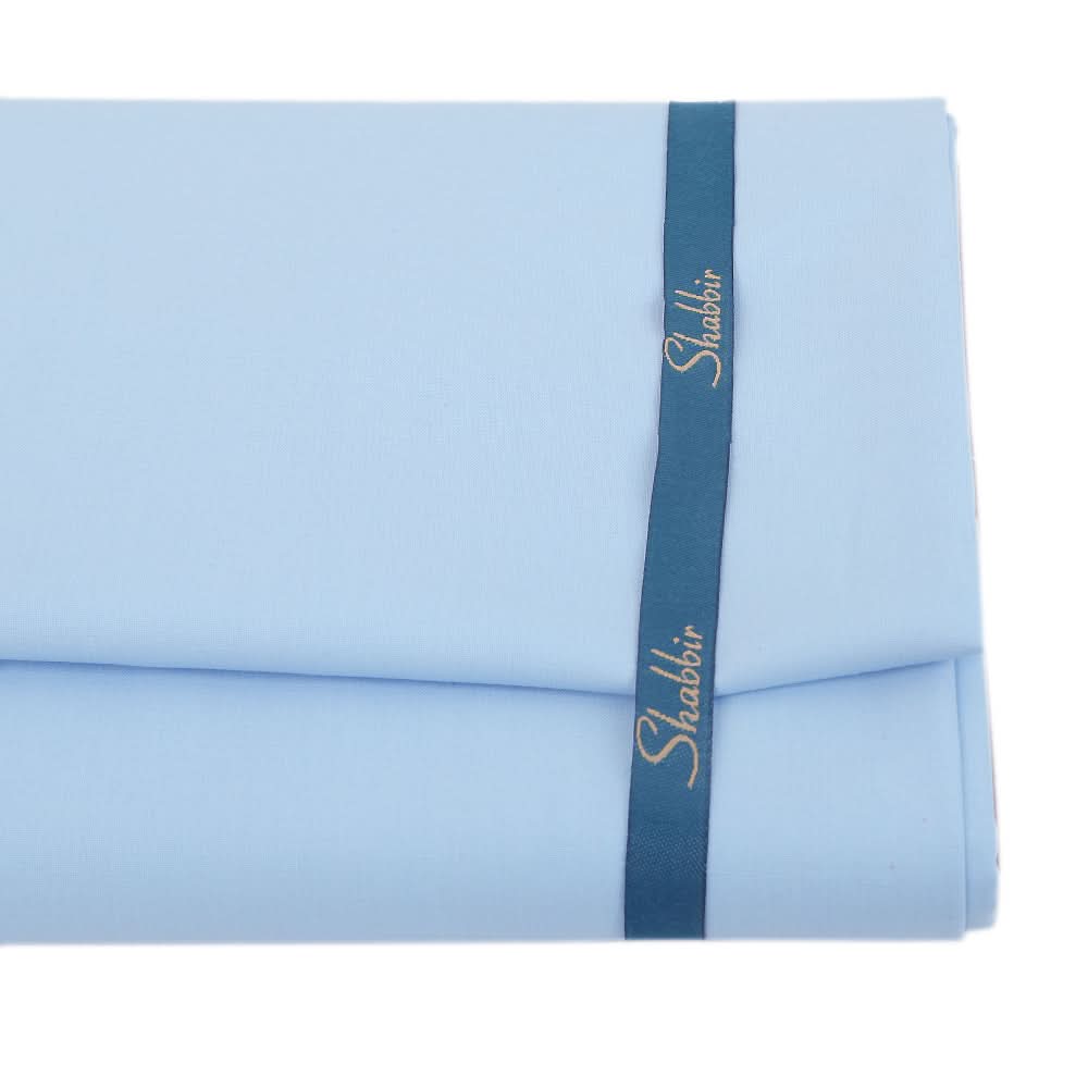 Shabbir Fancy Wash N Wear Un-Stitched Suit - Sky Blue, Men, Unstitched Fabric, Chase Value, Chase Value