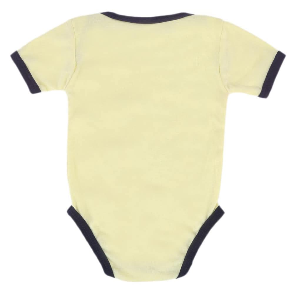 Newborn Boys Romper - Yellow, Kids, NB Boys Rompers, Chase Value, Chase Value