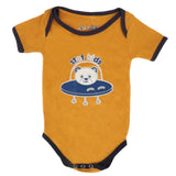 Newborn Boys Romper - Mustard, Kids, NB Boys Rompers, Chase Value, Chase Value