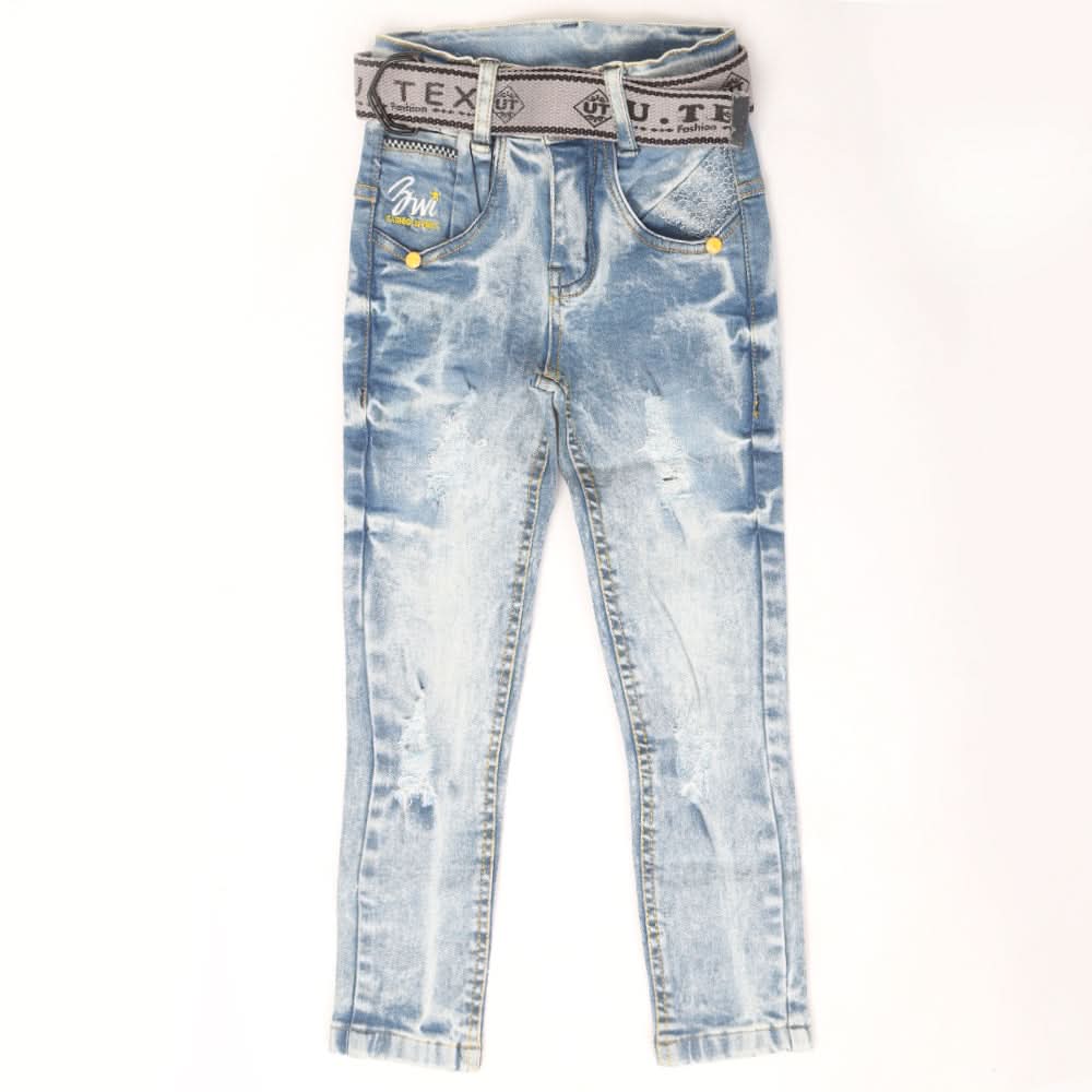 Boys Denim Pant - Light Blue, Kids, Boys Pants, Chase Value, Chase Value