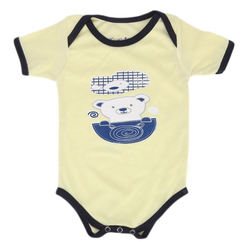 Newborn Boys Romper - Yellow, Kids, NB Boys Rompers, Chase Value, Chase Value