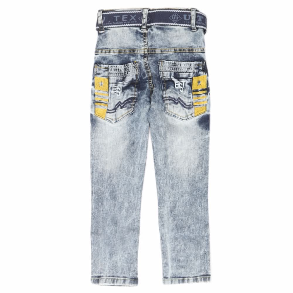 Boys Denim Pant - Dark Blue, Kids, Boys Pants, Chase Value, Chase Value