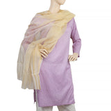 Women's Organza Lining Dupatta - Beige, Women, Dupatta, Chase Value, Chase Value