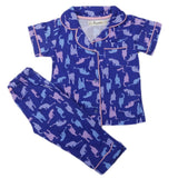 Girls Sleeping Suit - Royel Blue, Kids, Girls Sets And Suits, Chase Value, Chase Value
