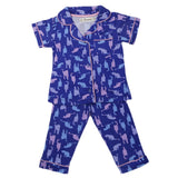 Girls Sleeping Suit - Royel Blue, Kids, Girls Sets And Suits, Chase Value, Chase Value