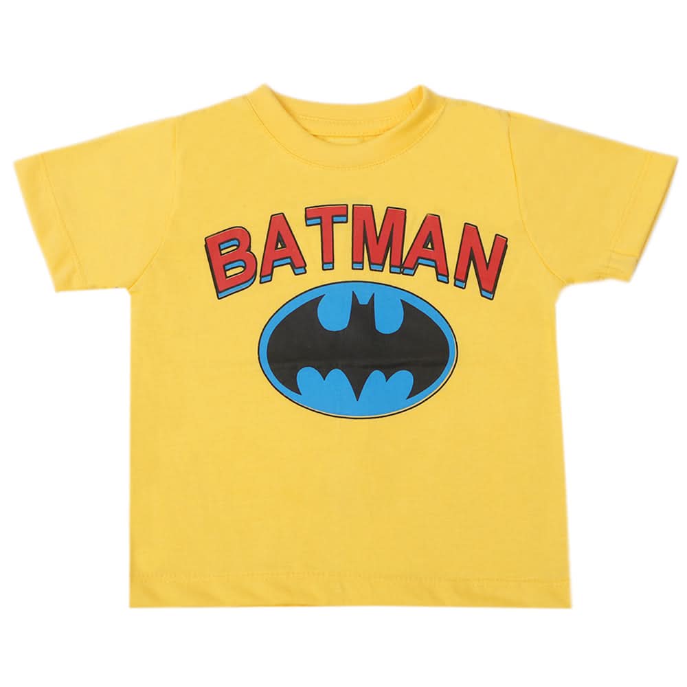 Boys Half Sleeves T-Shirt - Yellow, Boys T-Shirts, Chase Value, Chase Value