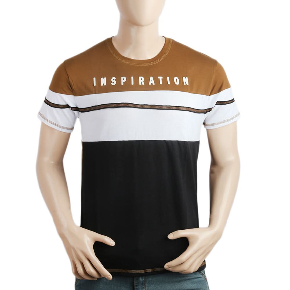 Men's Half Sleeves Polo T-Shirt - Brown, Men, T-Shirts And Polos, Chase Value, Chase Value