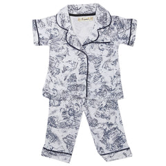 Girls Sleeping Suit - White, Kids, Girls Sets And Suits, Chase Value, Chase Value
