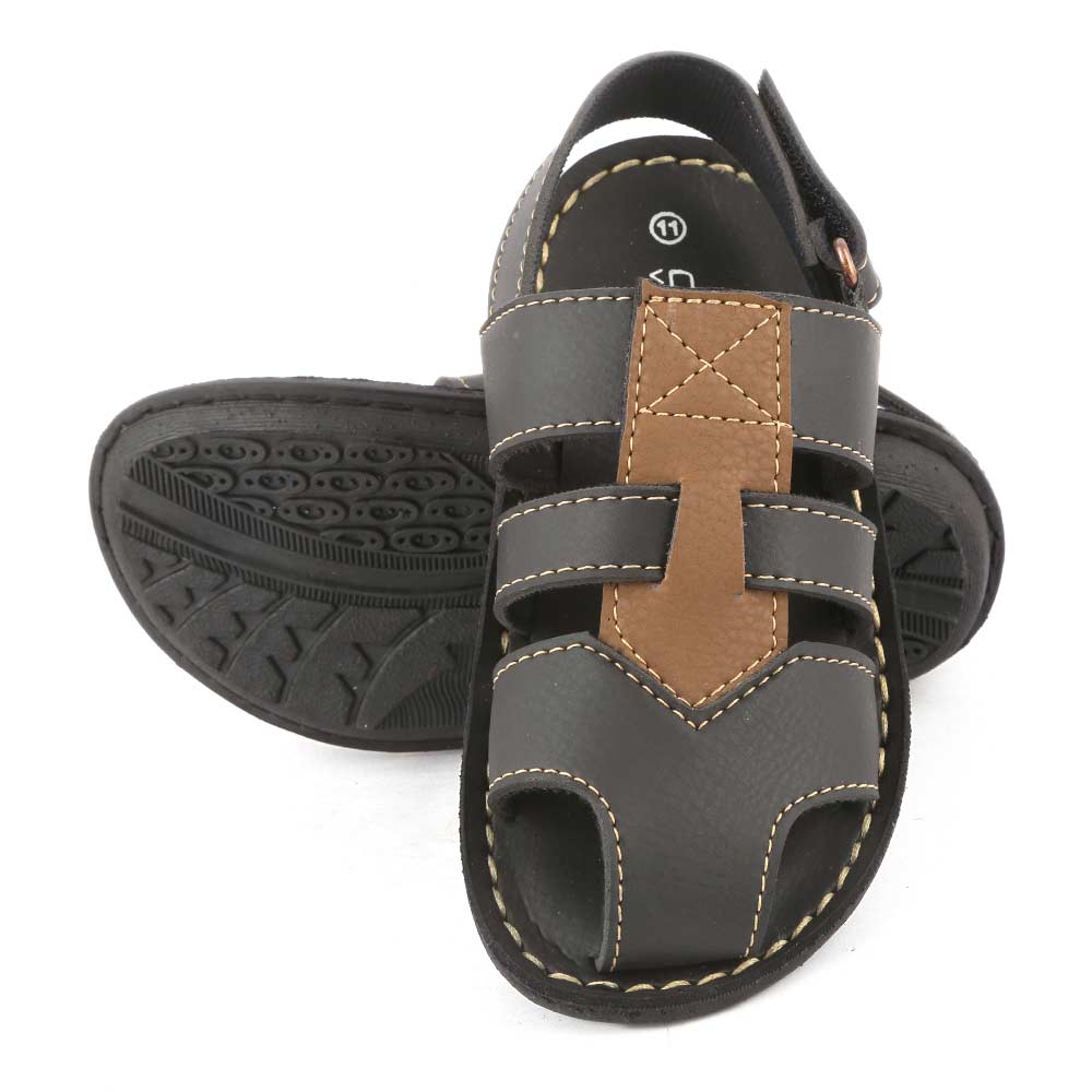 Boys Sandals (1140-A) - Brown - test-store-for-chase-value