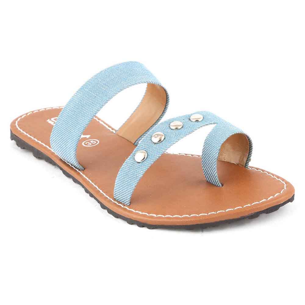 Women's Slipper (666) - Light Blue, Women, Slippers, Chase Value, Chase Value