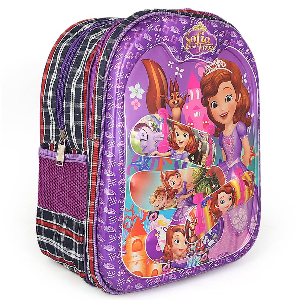 Character School Bag - Purple, Kids, School And Laptop Bags, Chase Value, Chase Value
