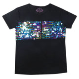 Girls Half Sleeves T-Shirts - Black, Kids, Girls T-Shirts, Chase Value, Chase Value