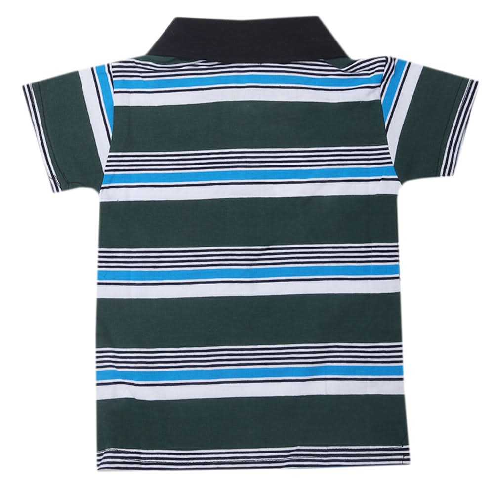 Boys Yarn Dyed T-Shirt - Multi, Kids, Boys T-Shirts, Chase Value, Chase Value