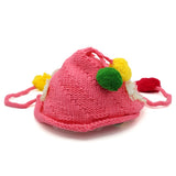 Kids Woolen Cap - Dark Pink, Girls Caps & Gloves, Chase Value, Chase Value