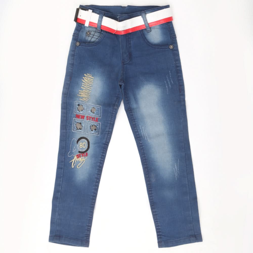 Boys Denim Pant - Light Blue, Kids, Boys Pants, Chase Value, Chase Value