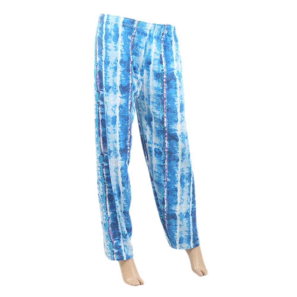 Women's Jersey Printed Trouser - Blue, Women, Pants & Tights, Chase Value, Chase Value
