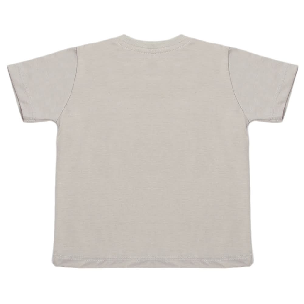 Boys Half Sleeves T-Shirt - Light Grey, Boys T-Shirts, Chase Value, Chase Value