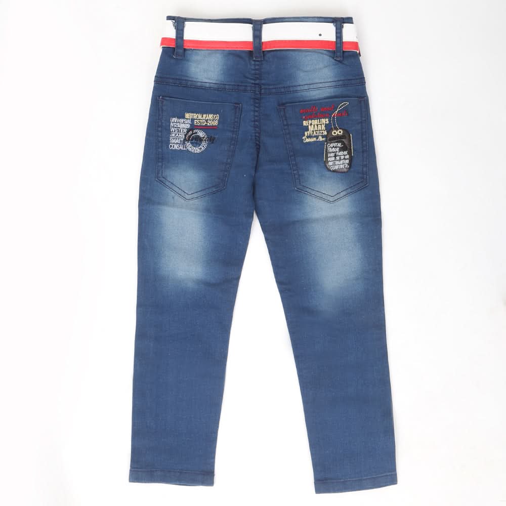 Boys Denim Pant - Light Blue, Kids, Boys Pants, Chase Value, Chase Value