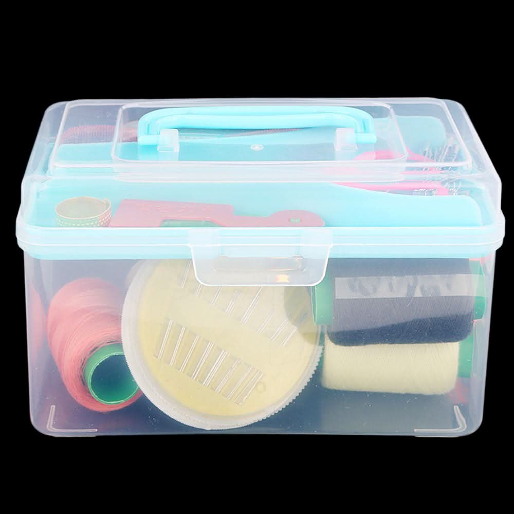 Sewing Basket With Sewing Accessories - Multi, Home & Decor, Chase Value, Chase Value