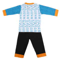 Boys Full Sleeves 2 Pcs Suit - Blue, Kids, Boys Sets And Suits, Chase Value, Chase Value