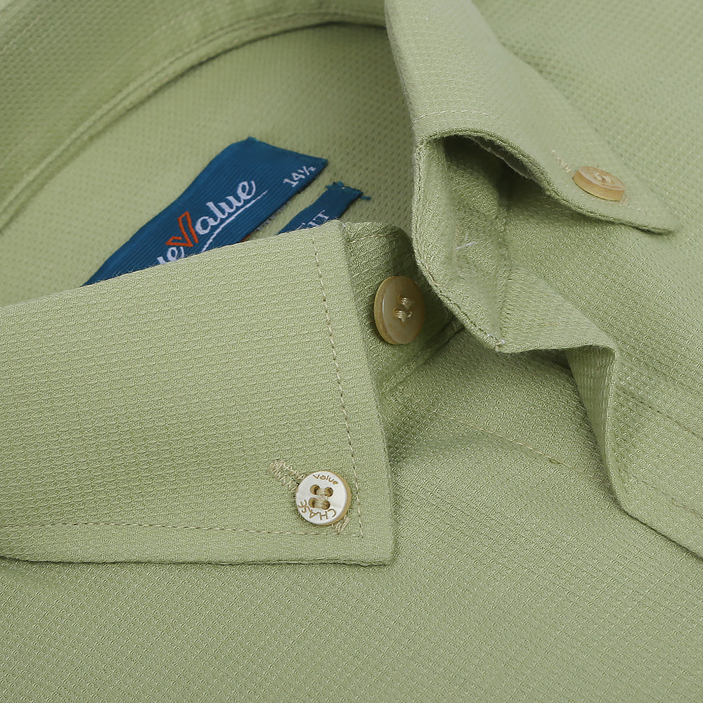 Men's Formal Shirt - Green, Men, Shirts, Chase Value, Chase Value